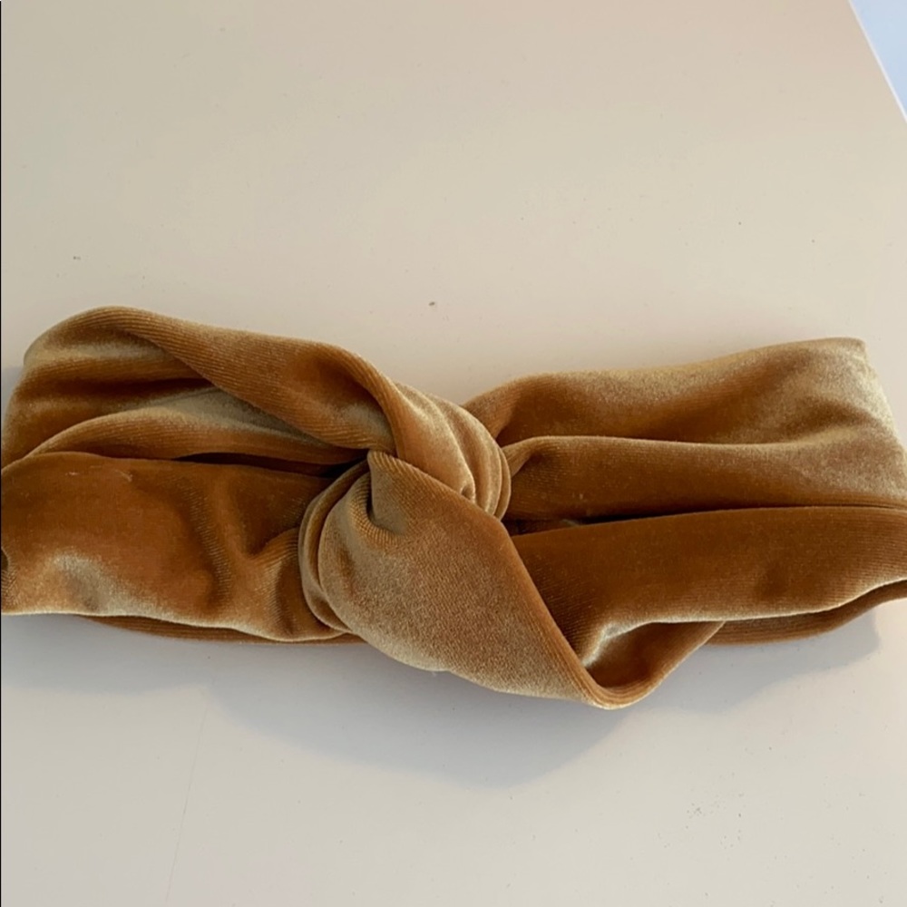 Luxe Gold Turban Headband